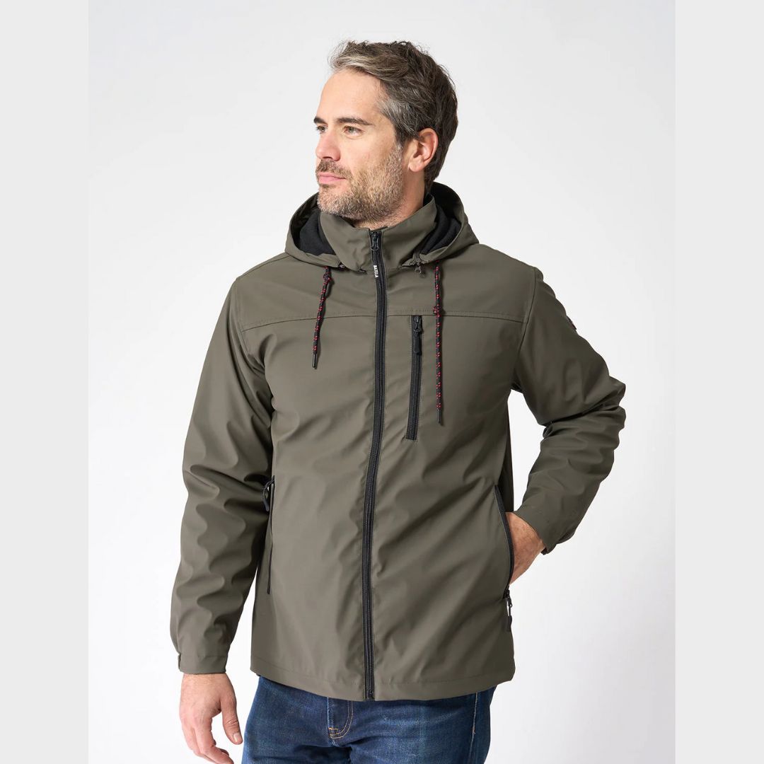 Chubasquero corto de hombre con forro polar - Imagen 3