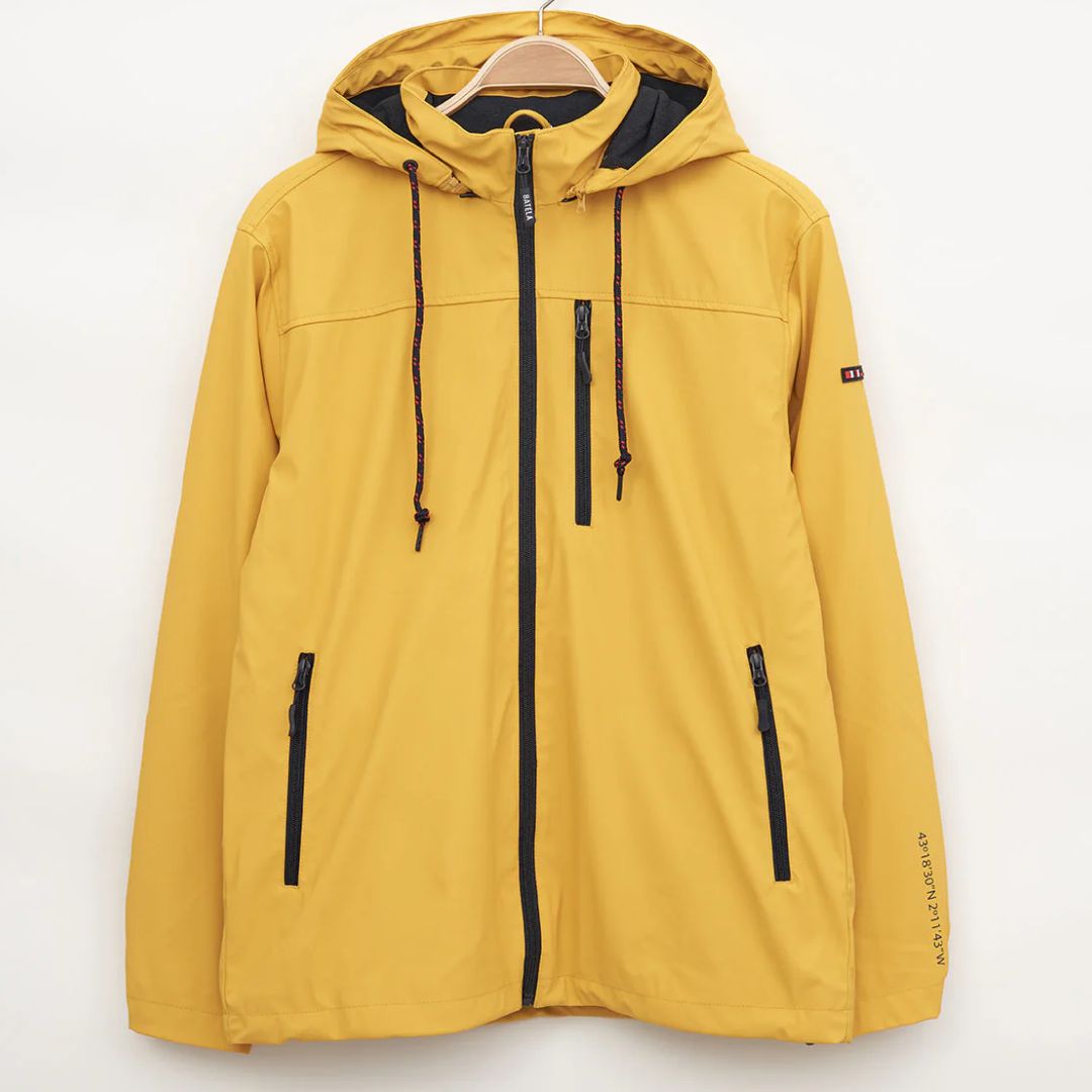 Chubasquero corto de hombre con forro polar - Imagen 2