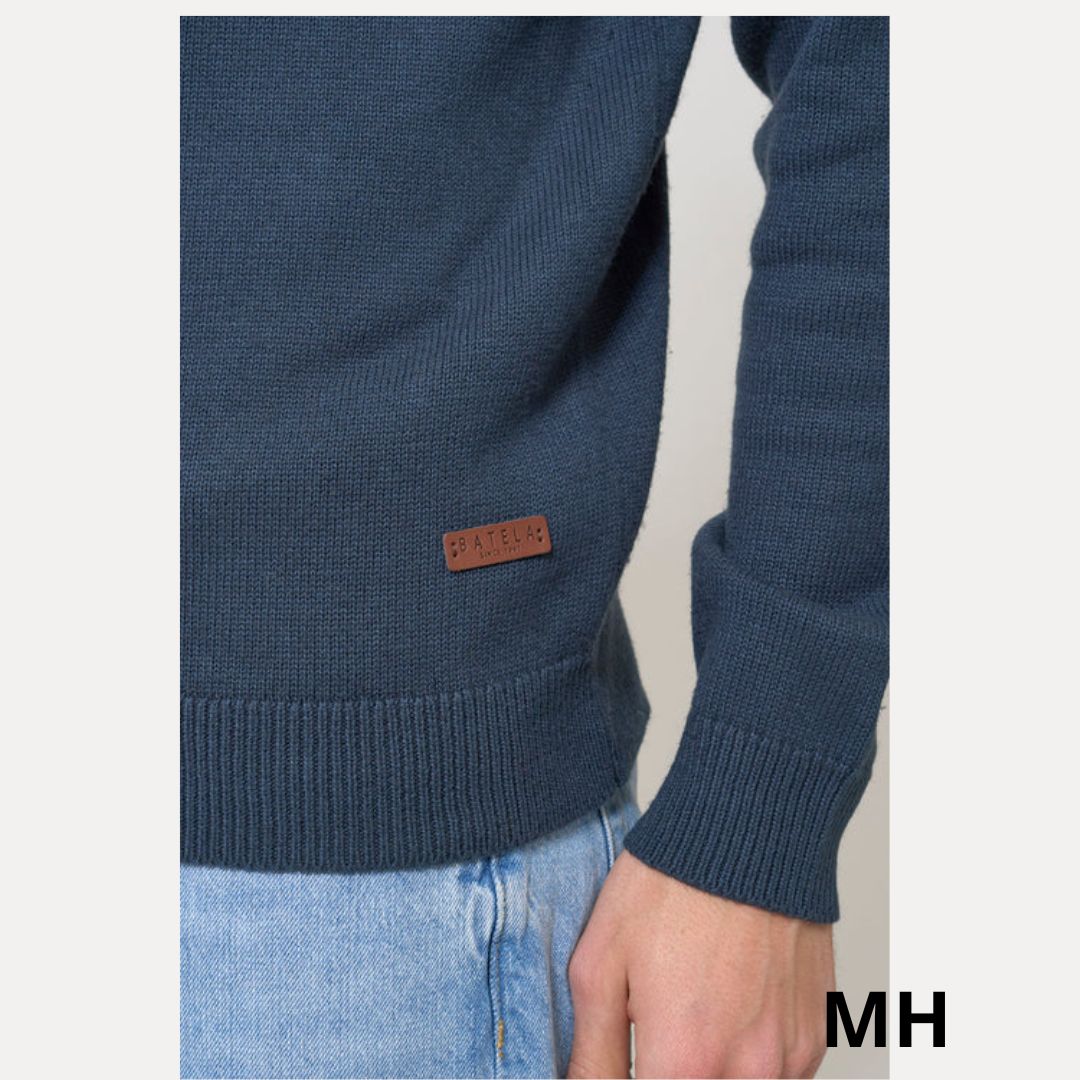 Jersey de punto con cuello subido y cremallera - Imagen 6