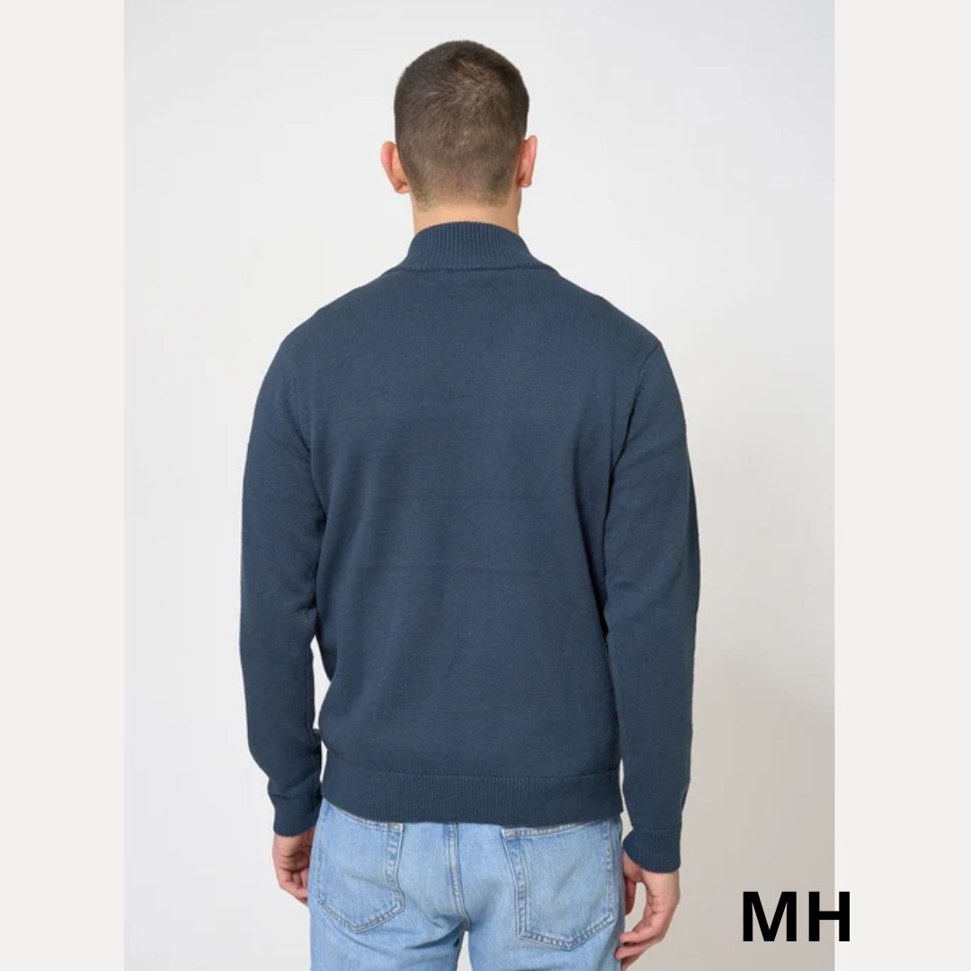Jersey de punto con cuello subido y cremallera - Imagen 5