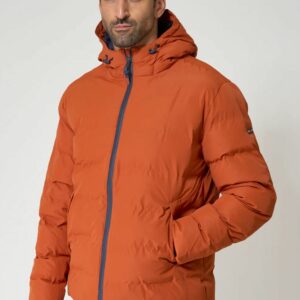 Chubasquero puffy hombre corto