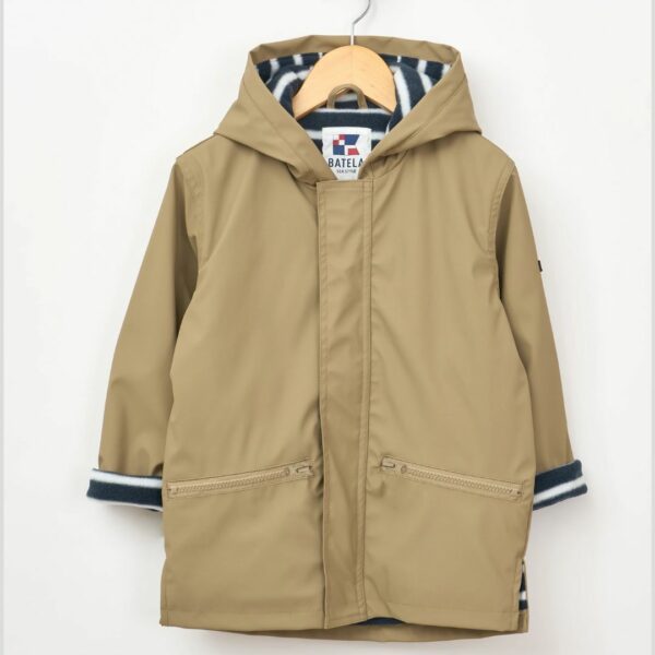 Chubasquero marinero infantil unisex con forro polar - Imagen 2