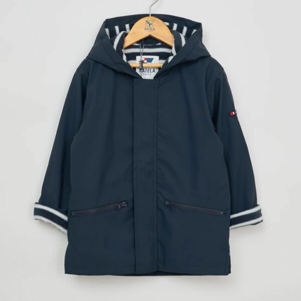 Chubasquero marinero infantil unisex con forro polar - Imagen 3