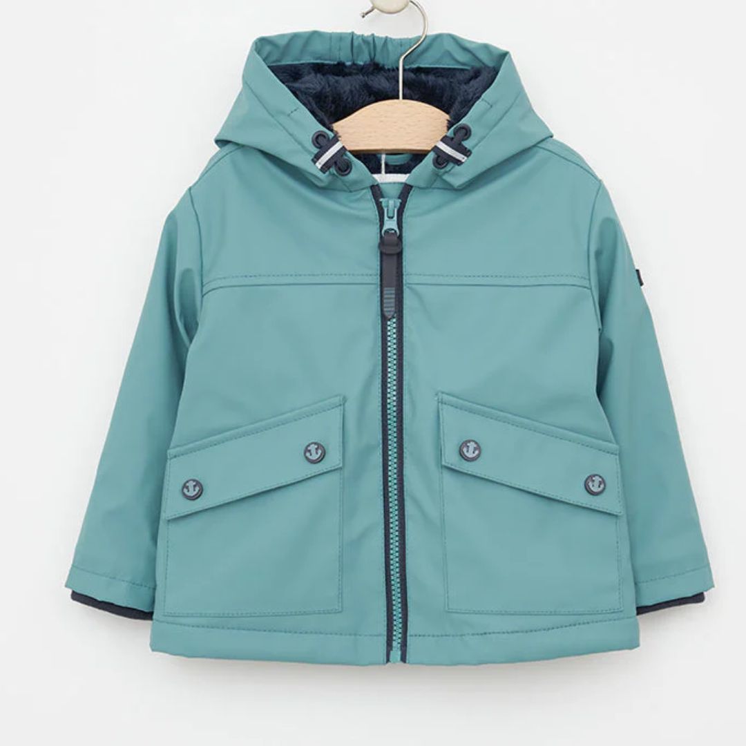 Chubasquero bebé con borreguito - Imagen 4