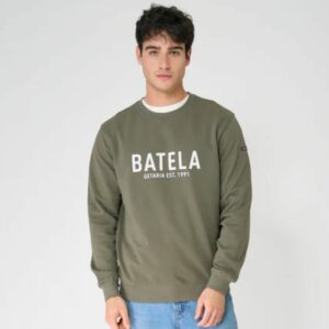 Sudadera cuello redondo 100% algodón Terry